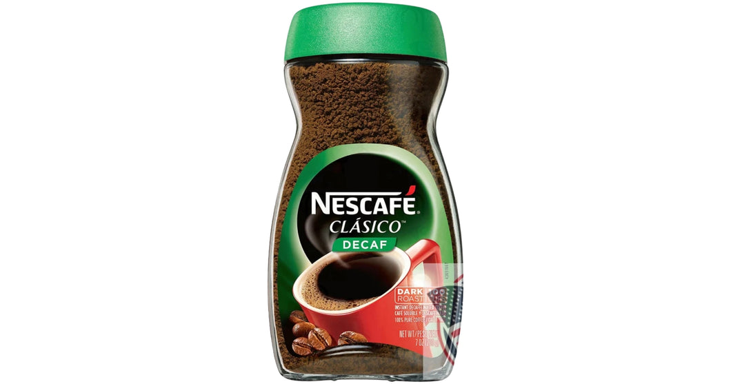 Nescafe Clasico Decaf, 7oz 200 grams