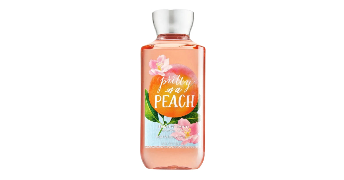 Bath & and Body Works Pretty As a Peach shea & vitamin E shower gel 10 fl oz / 295 ml