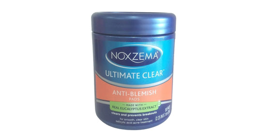 Noxzema Ultimate Clear Anti-blemish Pad Made W/Eucalyptus Extract 90 Pads