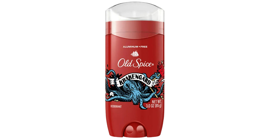 Old Spice Aluminum Free Deodorant for Men, Krakengard, 3.0oz (85g)
