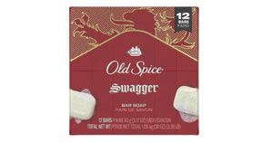 Old Spice Bar Soap for Men, Swagger Scent, 3.17 Ounce 12 Bars