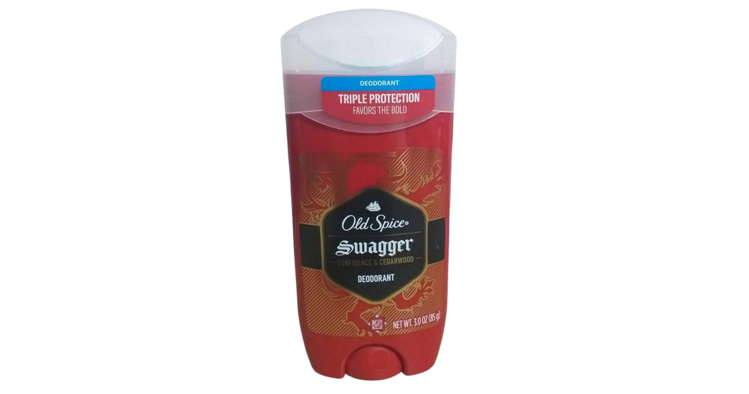 Old Spice Deodorant for Men, Swagger Confidence & Cedarwood Scent, 3oz (85g)