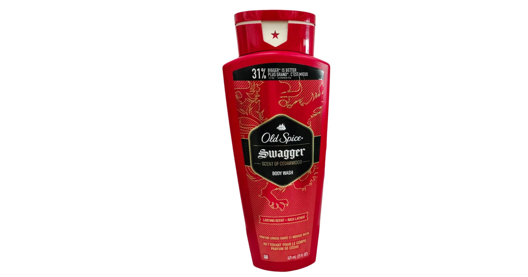 Old Spice Swagger Scent of Cedarwood Body Wash