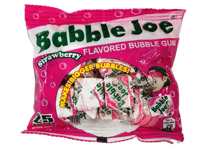 Babble Joe Bubble Gum Strawberry 25's