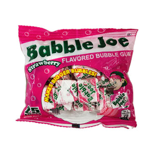 Babble Joe Bubble Gum Strawberry