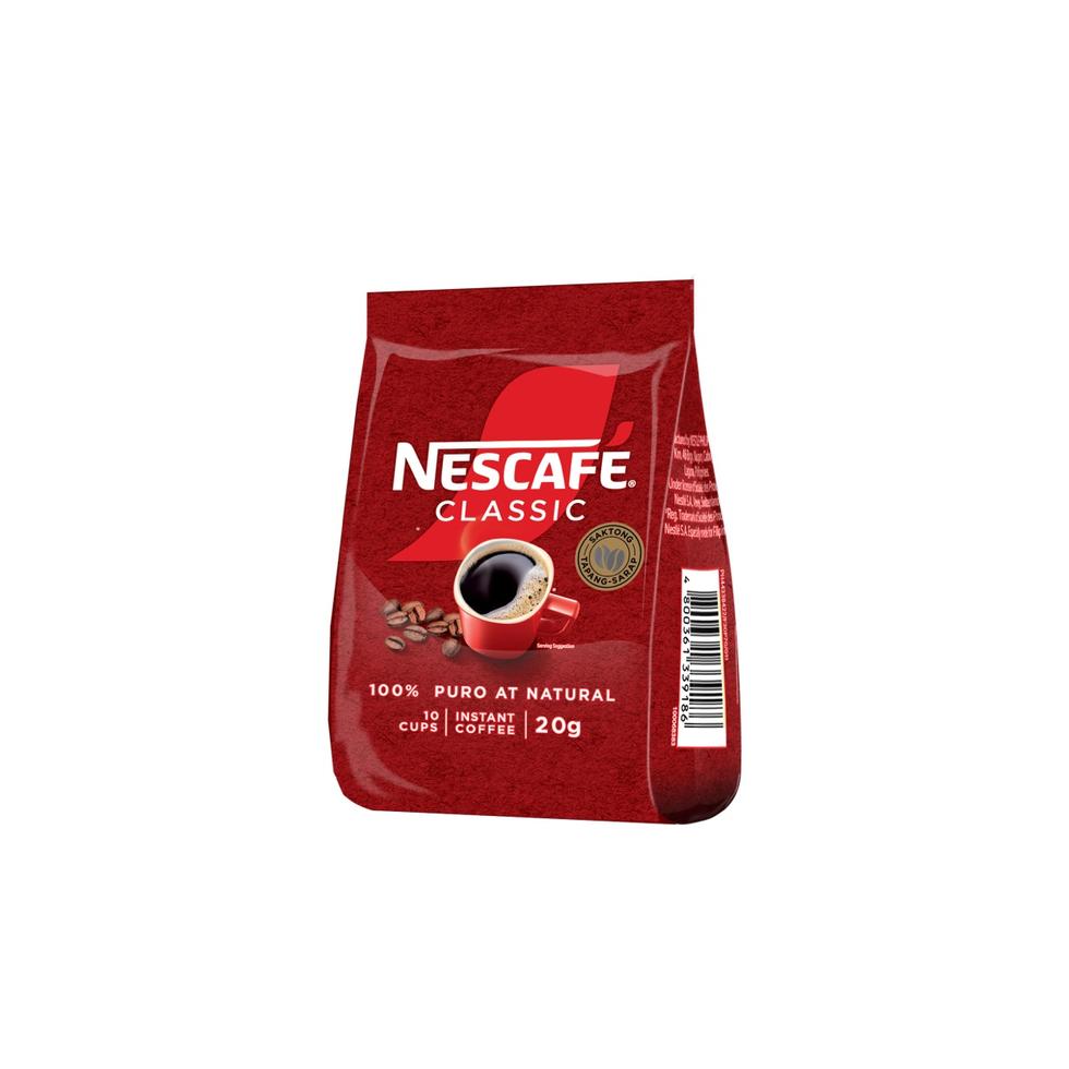 nescafe classic instant coffee 20g