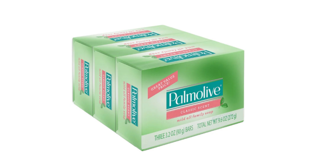 Palmolive Classic Scent Soap Bar 3 Bars Pack