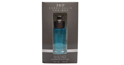 Perry Ellis 360 Eau De Toilette Spray for Men, .5 FL  Oz, 15mL