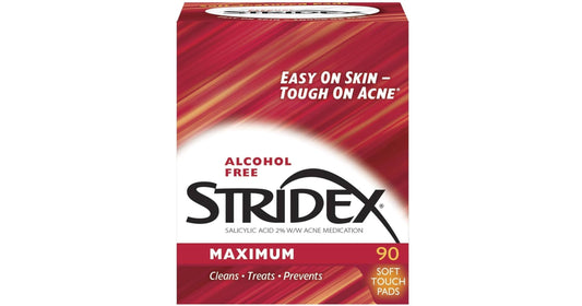 Stridex Acne Control, Maximum, Alcohol Free, 90 Soft Touch Pads