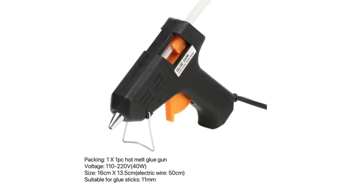 Black Glue Gun 40W