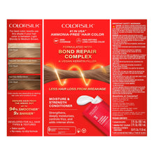 Load image into Gallery viewer, Revlon ColorSilk Permanent Hair Color, Bond Repair Complex, 60 Dark Ash Blonde
