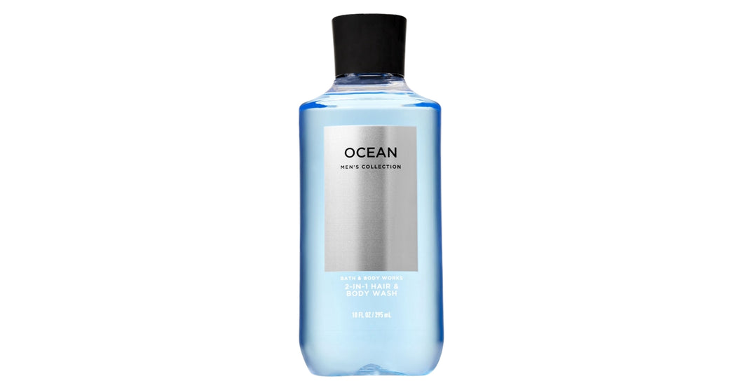 Bath and Bodyworks Ocean men 2 in 1 hair and body wash 295 ml