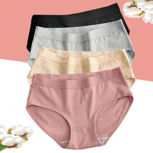 Load image into Gallery viewer, Women's Cotton Underwear Girl Comfort Briefs
