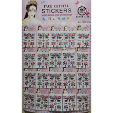 Load image into Gallery viewer, face crystal stickers hot masquerade face
