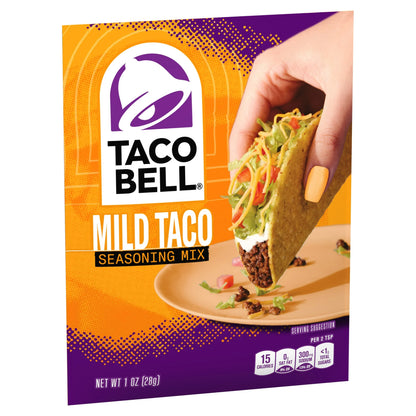 Taco Bell Mild Taco Seasoning Mix, 1 oz Packet