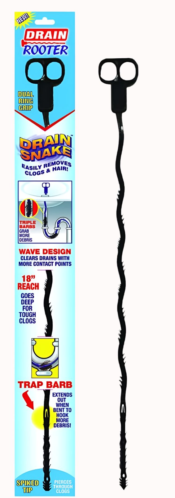 DRAIN ROOTER wave design
