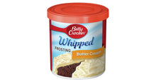 Load image into Gallery viewer, Betty Crocker Gluten Free Butter Cream Whipped Frosting
