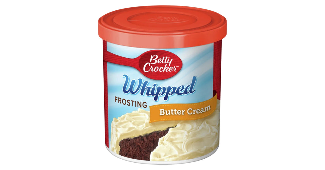 Betty Crocker Gluten Free Butter Cream Whipped Frosting