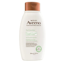Load image into Gallery viewer, Aveeno Scalp Soothing Haircare  - Strength &amp; Length Conditioner 354 ml 12fl oz
