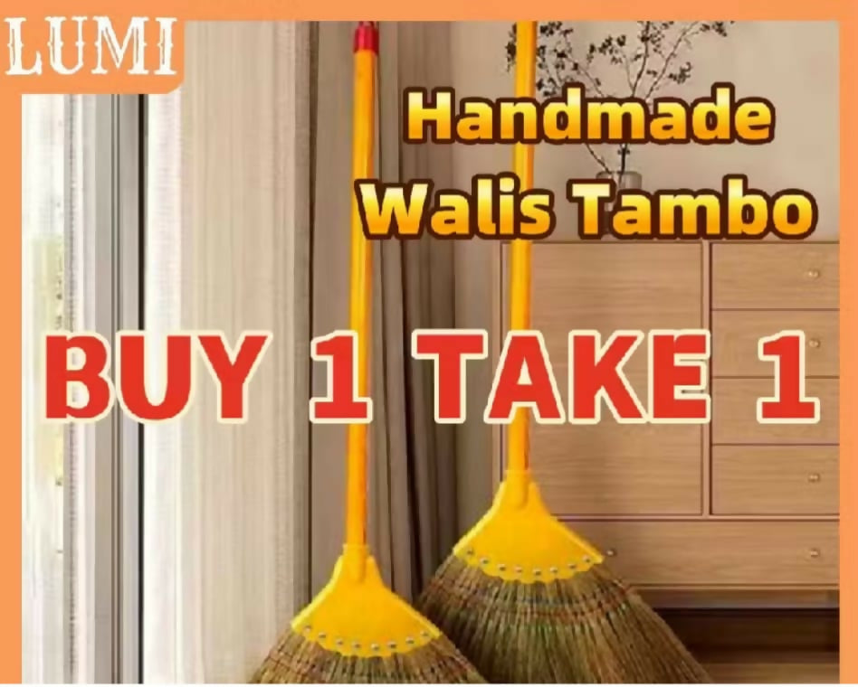 Buy 1 take 1 handmade miscanthus broom natural material walis tambo Floor