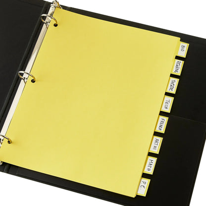 Pen+Gear 8-Tab Insert Dividers
