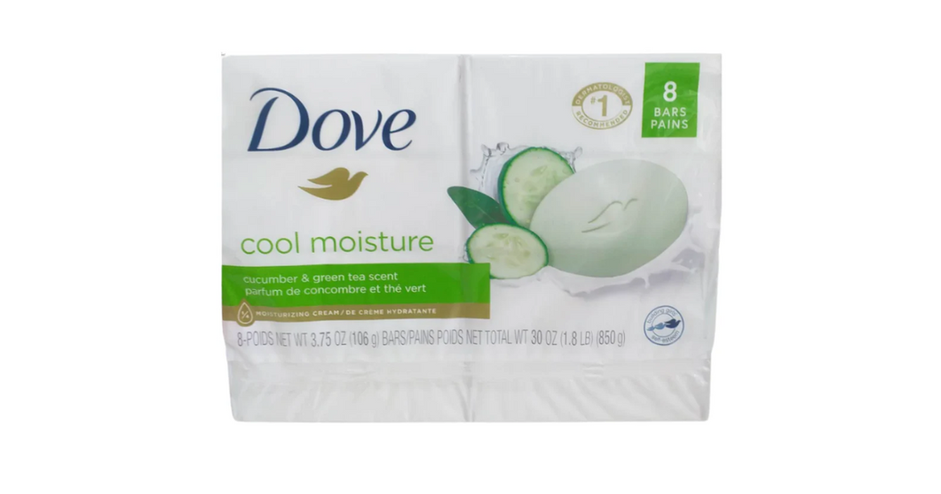 DOVE Cool Moisture 8 Bars 850g
