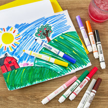 Load image into Gallery viewer, Pen+Gear Washable Markers, Broad Tip, Assorted Colors, 10 Count
