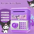 Sanrio Kuromi Piggy Bank for Kids Tabung ATM Cute Toys Save Money Sanrio Coin Banks Storage Box