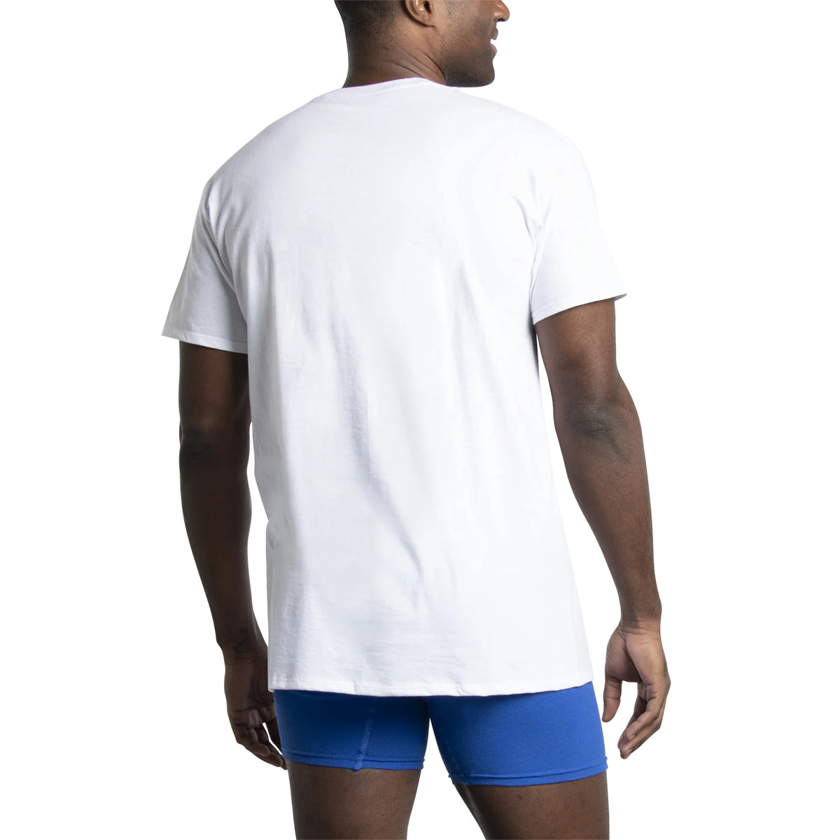Fruit of the Loom Men's Eversoft Crew T-Shirt Undershirts, Super Value 10-Pack