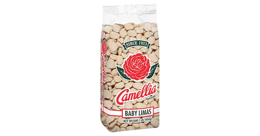 Camellia Baby Limas White Dried  Beans