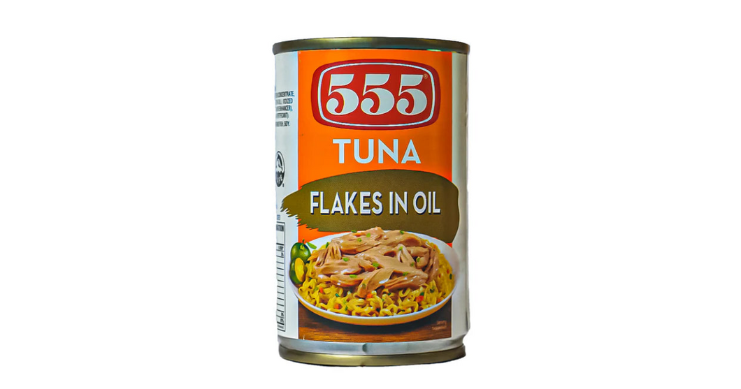 555 Tuna Flakes In Oil 155g