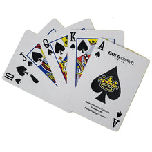 Load image into Gallery viewer, Gold Crown Brand Quality Paper Standard Poker Playing Cards
