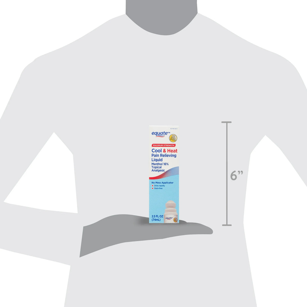 Equate Max Strength Cool & Heat, Joint Pain Relief, 2.5 fl. oz
