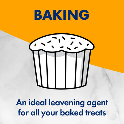 ARM & HAMMER Pure Baking Soda, For Baking, Cleaning & Deodorizing, 1 lb Box