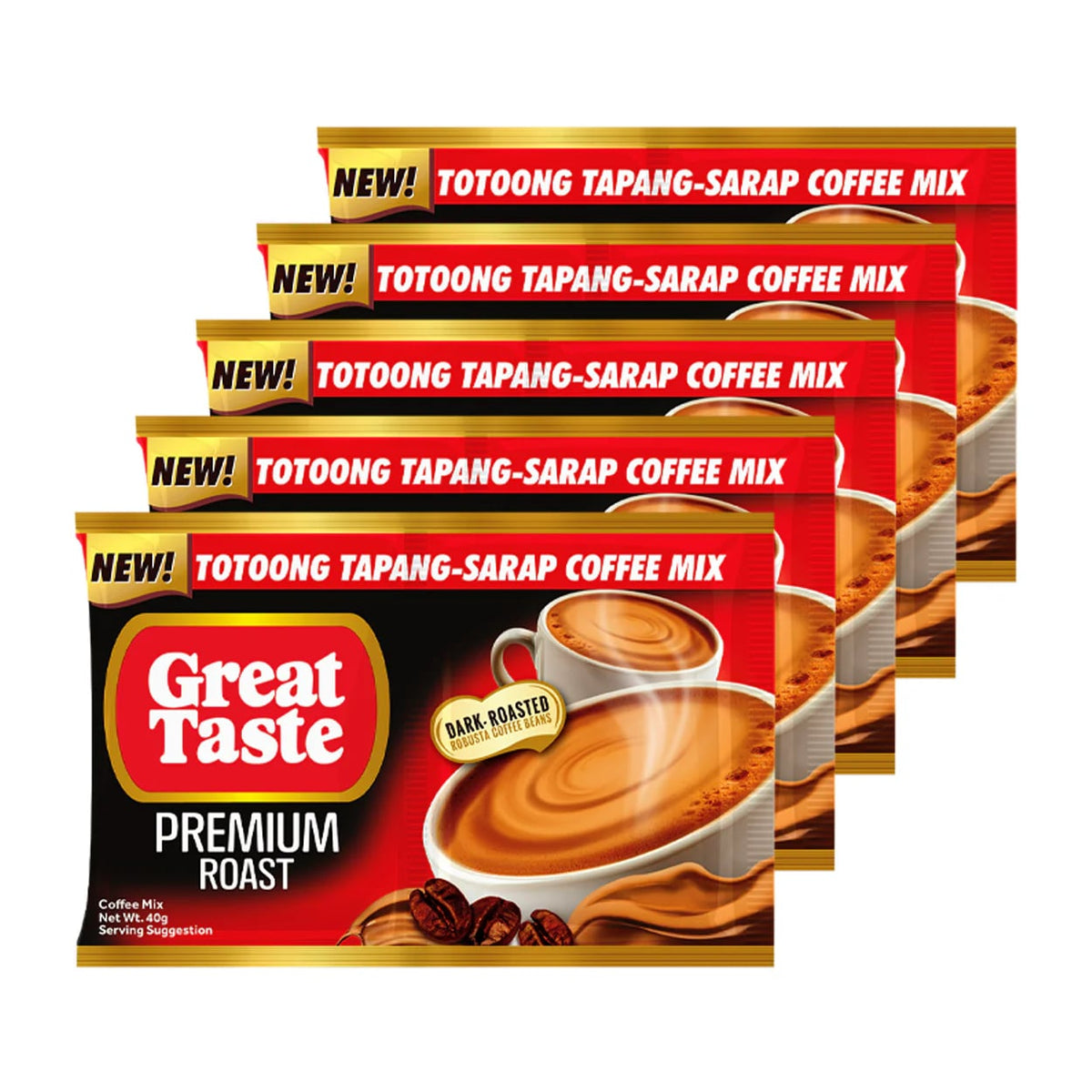 Great Taste Premium Roast Coffee Mix Twin Pack