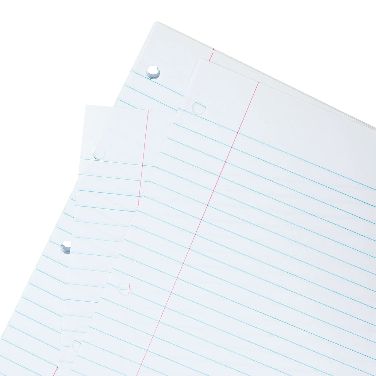 Pen+Gear Wide Ruled Filler Paper, 10.5" x 8", 150 Sheets