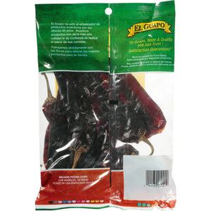 El Guapo New Mexico Style, Chili Pods, 2 oz Bag
