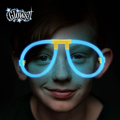 Blue Glow Eye Glasses, 2 Count, by Way To Celebrate