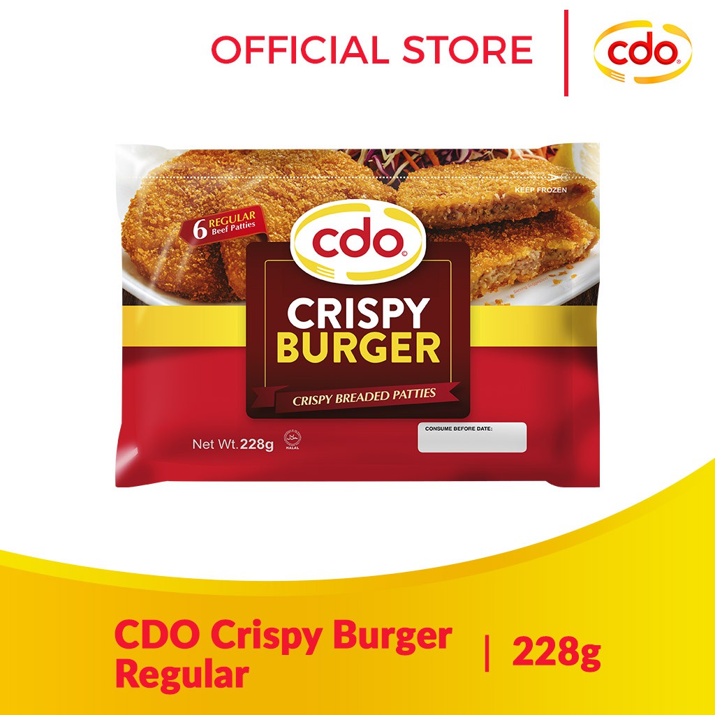 C.D.O Crispy burger 6's