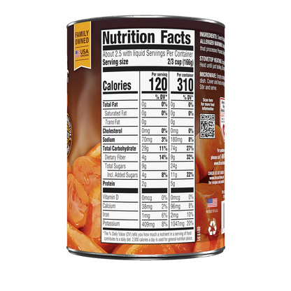 Bruce's Yams Cut Sweet Potatoes in Syrup, 15 oz