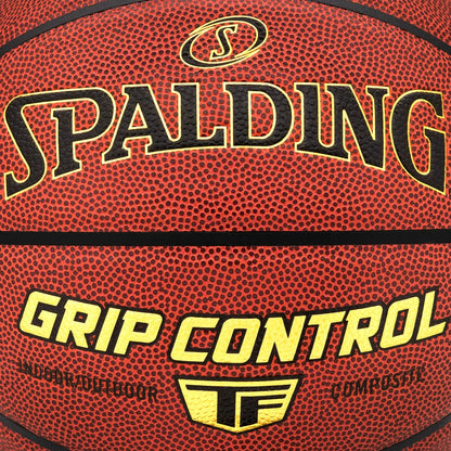 Spalding Grip Control TF Indoor and Outdoor Basketball - Size 7, 29.5"