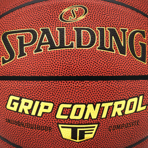 Spalding Grip Control TF Indoor and Outdoor Basketball - Size 7, 29.5"