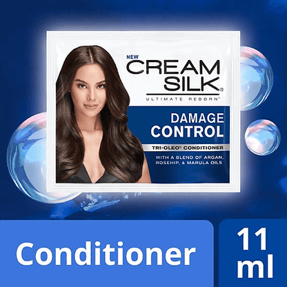 Cream Silk Conditioner Damage Control Blue