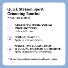Load image into Gallery viewer, Stetson Spirit Cooling Moisture After Shave 3.4oz
