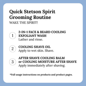 Stetson Spirit Cooling Moisture After Shave 3.4oz