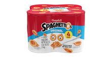 Load image into Gallery viewer, Campbell&#39;s SpaghettiOs Original Canned Pasta, 15.8 OZ Can (Pack of 4)
