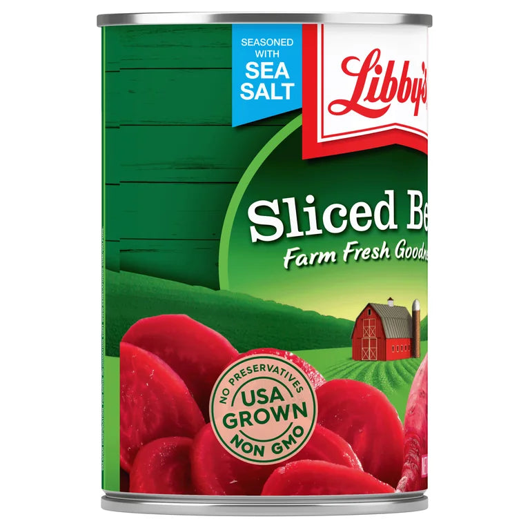 Libby's Sliced Beets, Canned Vegetables, 15 oz