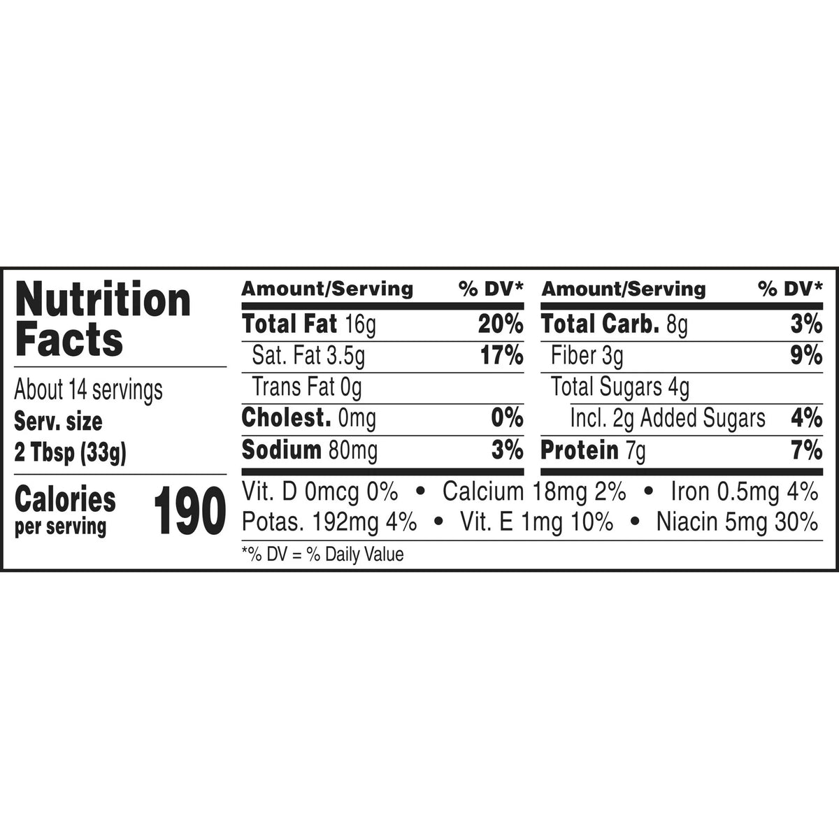 Jif Natural Creamy Peanut Butter Spread, 16-Ounce Jar 454g