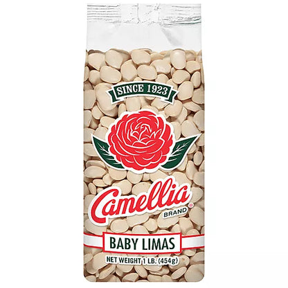 Camellia Baby Limas White Dried  Beans