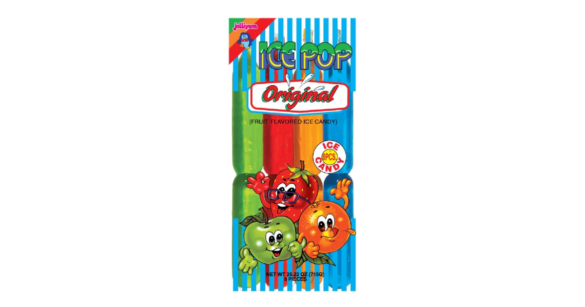 Ice Pop Original Fruit Flavored Ice Candy